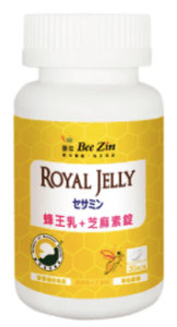 BeeZin 康萃_瑞莎代言 日本高活性蜂王乳+芝麻素錠_更年期保健食品